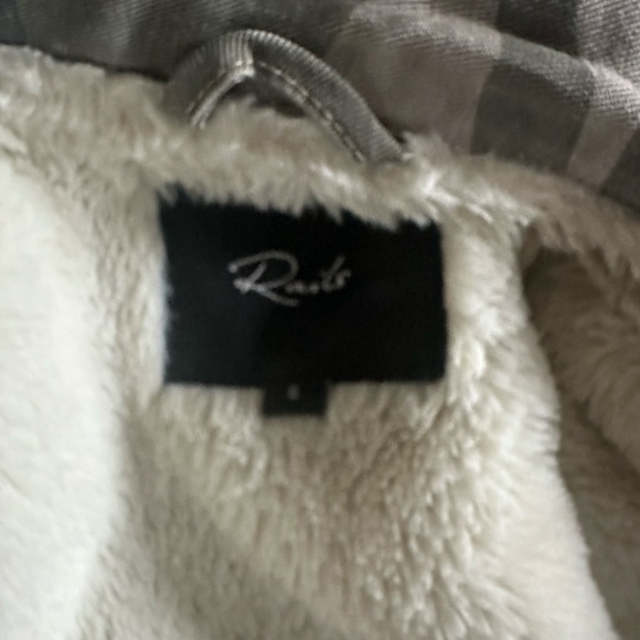 Rails Whitaker Sage Camo Jacket Faux-fur Lining Military Streetwear Women's S - Picture 9 of 10